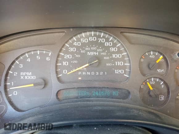 2006 GMC Sierra 1500 SLE2 with VIN 2GTEC13Z161265438, listed as a Copart auction lot 65198145 with 241,578 mi miles and Clean title. Bid and sale history available at DreamBid. Image 9.
