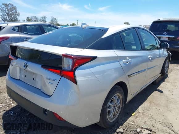 2019 Toyota Prius L Eco с VIN JTDKARFU7K3080306, выставлен на аукционе IAAI как лот 42808736 с пробегом 194 890 миль миль и . История ставок и продаж доступна на DreamBid. Изображение 4.