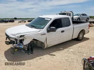 2019 Ford F-150 XL with VIN 1FTEX1CB5KKC41354, listed as a Copart auction lot 67078075 with 32,450 mi miles and Salvage title. Bid and sale history available at DreamBid. Image 1.