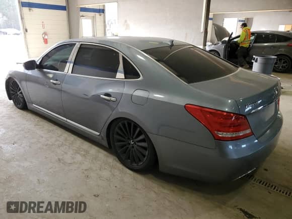 2014 Hyundai Equus Ultimate with VIN KMHGH4JH9EU085175, listed as a Copart auction lot 42917045 with 85,373 mi miles and Clean title. Bid and sale history available at DreamBid. Image 2.