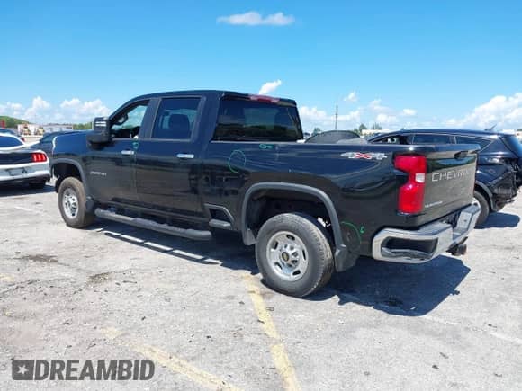 2020 Chevrolet Silverado 2500HD Work Truck z VIN 1GC1YLE7XLF168122, wystawiony jako IAAI lot #40403065 z przebiegiem 44 178 mil mil oraz . Historia ofert i sprzedaży dostępna na DreamBid. Obrazek 3.