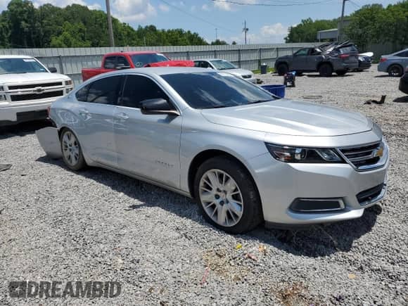 2016 Chevrolet Impala LS with VIN 2G11X5SA3G9137073, listed as a Copart auction lot 62172485 with 90,545 mi miles and Salvage title. Bid and sale history available at DreamBid. Image 4.