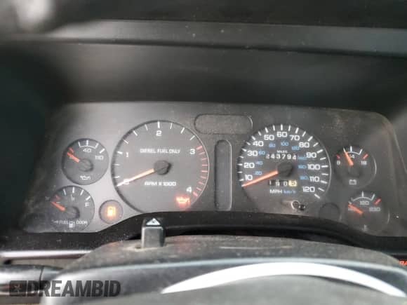 1997 Dodge RAM with VIN 1B7MF36D0VJ607125, listed as a Copart auction lot 87432394 with 243,794 mi miles and Salvage title. Bid and sale history available at DreamBid. Image 9.