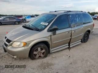 2003 Dodge Caravan ES with VIN 2D4GP54L63R123438, listed as a Copart auction lot 85700555 with 85,858 mi miles and Salvage title. Bid and sale history available at DreamBid. Image 1.