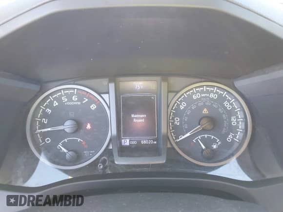 2020 Toyota Tacoma SR5 with VIN 3TMCZ5AN8LM296929, listed as a IAAI auction lot 43118349 with 68,020 mi miles and . Bid and sale history available at DreamBid. Image 7.