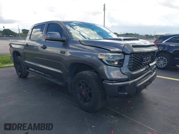 2021 Toyota Tundra SR5 with VIN 5TFDY5F19MX995527, listed as a IAAI auction lot 43314607 with 22,874 mi miles and . Bid and sale history available at DreamBid. Image 1.
