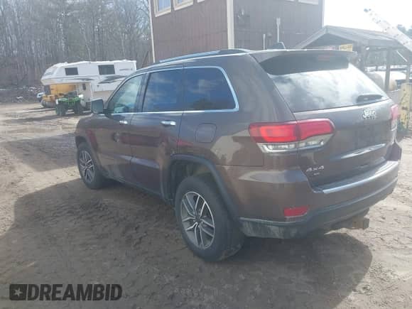 2020 Jeep Grand Cherokee Limited with VIN 1C4RJFBG8LC389152, listed as a IAAI auction lot 41914037 with 100,592 mi miles and . Bid and sale history available at DreamBid. Image 3.