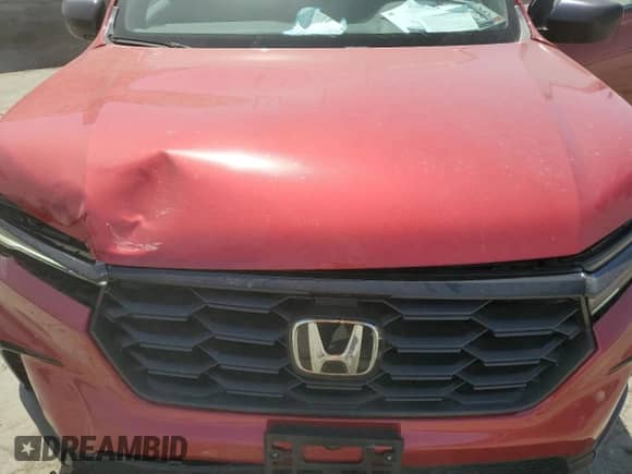 2024 Honda Pilot Sport with VIN 5FNYG2H38RB009889, listed as a Copart auction lot 61438565 with 22,205 mi miles and Salvage title. Bid and sale history available at DreamBid. Image 12.