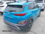 2022 Hyundai Kona Limited with VIN KM8K53A36NU788704, listed as a IAAI auction lot 42481899 with 34,438 mi miles and . Bid and sale history available at DreamBid. Image 4.