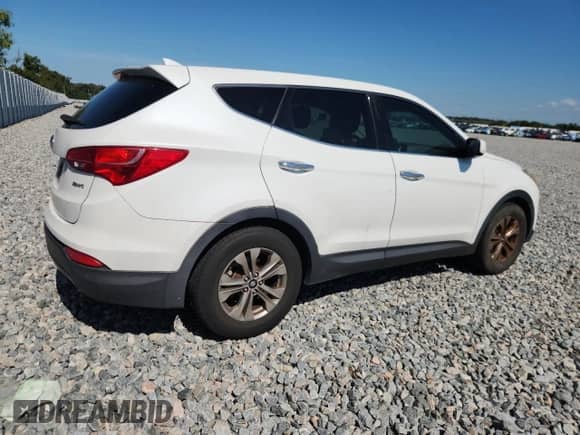 2015 Hyundai Santa Fe with VIN 5XYZT3LB6FG304983, listed as a Copart auction lot 90038825 with 167,634 mi miles and Clean title. Bid and sale history available at DreamBid. Image 3.