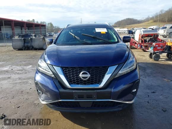 2023 Nissan Murano Platinum with VIN 5N1AZ2DS8PC102524, listed as a IAAI auction lot 41196367 with 21,118 mi miles and . Bid and sale history available at DreamBid. Image 12.