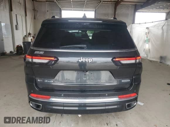 2022 Jeep Grand Cherokee Overland с VIN 1C4RJKDG6N8531834, выставлен на аукционе Copart как лот 58535695 с пробегом 41 168 миль миль и Списание • Salvage title. История ставок и продаж доступна на DreamBid. Изображение 6.