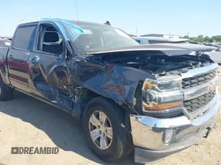 2018 Chevrolet Silverado 1500 LT with VIN 3GCPCREC0JG273885, listed as a IAAI auction lot 43130993 with 141,074 mi miles and . Bid and sale history available at DreamBid. Image 1.