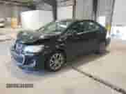 2017 Chevrolet Sonic LT with VIN 1G1JD5SB5H4151997, listed as a Copart auction lot 66649615 with 100,923 mi miles and Salvage title. Bid and sale history available at DreamBid. Image 1.