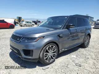 2018 Land Rover Range Rover Sport HSE with VIN SALWR2RVXJA405989, listed as a Copart auction lot 57208945 with Not provided miles and Salvage title. Bid and sale history available at DreamBid. Image 1.