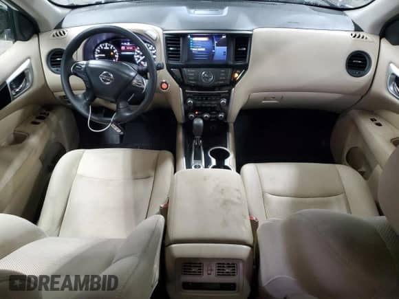 2017 Nissan Pathfinder Platinum with VIN 5N1DR2MMXHC620618, listed as a Copart auction lot 66746975 with 175,461 mi miles and Salvage title. Bid and sale history available at DreamBid. Image 8.