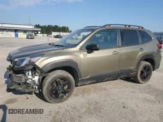 2022 Subaru Forester Wilderness with VIN JF2SKAMC2NH426568, listed as a Copart auction lot 80825365 with 48,771 mi miles and Salvage title. Bid and sale history available at DreamBid. Image 1.