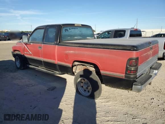 1996 Dodge 1500 с VIN 3B7HC13Y7TG171278, выставлен на аукционе Copart как лот 41602065 с пробегом 115 897 миль миль и Чистый • Clean title. История ставок и продаж доступна на DreamBid. Изображение 2.