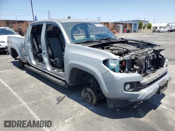 2021 Toyota Tacoma SR5 с VIN 3TMBZ5DNXMM031339, выставлен на аукционе Copart как лот 59178515 с пробегом 27 885 миль миль и Списание • Salvage title. История ставок и продаж доступна на DreamBid. Изображение 4.
