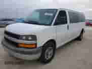 2010 Chevrolet Express Passenger LT with VIN 1GA2G1DG7A1107293, listed as a Copart auction lot 78936284 with 178,012 mi miles and Salvage title. Bid and sale history available at DreamBid. Image 1.