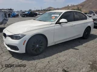 2017 BMW 3 Series 320i with VIN WBA8A9C54HK619824, listed as a Copart auction lot 65983135 with 107,549 mi miles and Clean title. Bid and sale history available at DreamBid. Image 1.