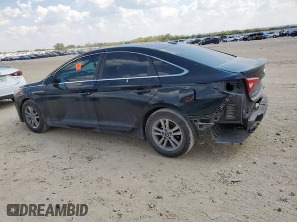 2017 Hyundai Sonata 2.4L with VIN 5NPE24AFXHH466852, listed as a Copart auction lot 84481755 with Not provided miles and Salvage title. Bid and sale history available at DreamBid. Image 2.