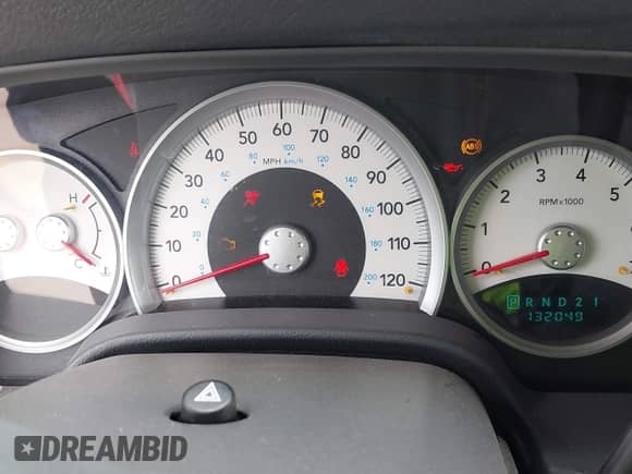 2005 Dodge Durango SLT with VIN 1D4HD48D65F616363, listed as a IAAI auction lot 42207020 with 132,049 mi miles and . Bid and sale history available at DreamBid. Image 7.