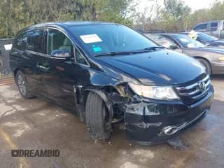 2014 Honda Odyssey Touring с VIN 5FNRL5H98EB096967, выставлен на аукционе IAAI как лот 43307881 с пробегом 131 856 миль миль и . История ставок и продаж доступна на DreamBid. Изображение 1.