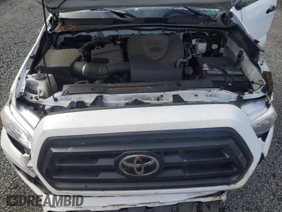 2022 Toyota Tacoma SR z VIN 3TYSZ5AN7NT079214, wystawiony jako Copart lot #56602005 z przebiegiem 78 413 mil mil oraz Szkoda całkowita • Salvage title. Historia ofert i sprzedaży dostępna na DreamBid. Obrazek 11.