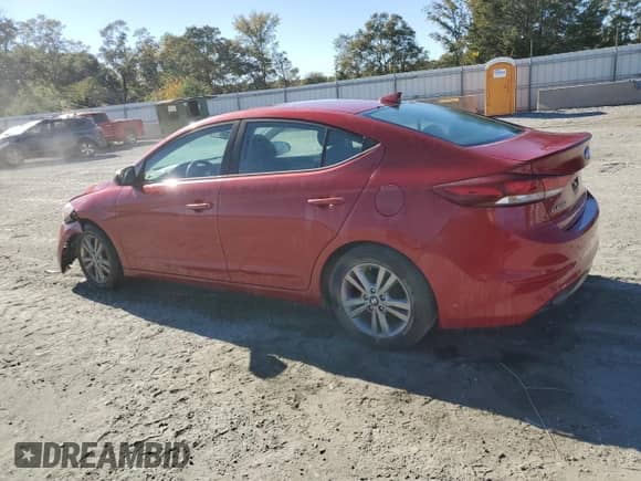 2017 Hyundai Elantra Value Edition with VIN KMHD84LF5HU396251, listed as a Copart auction lot 86606455 with 156,646 mi miles and Clean title. Bid and sale history available at DreamBid. Image 2.