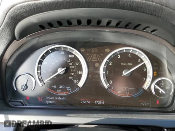 2011 BMW 7 Series 740i с VIN WBAKA4C59BC392351, выставлен на аукционе Copart как лот 84942304 с пробегом 76 874 миль миль и Списание • Salvage title. История ставок и продаж доступна на DreamBid. Изображение 9.