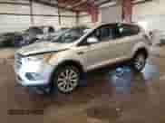 2017 Ford Escape Titanium with VIN 1FMCU9JD1HUA79587, listed as a Copart auction lot 84209285 with 61,058 mi miles and Clean title. Bid and sale history available at DreamBid. Image 1.