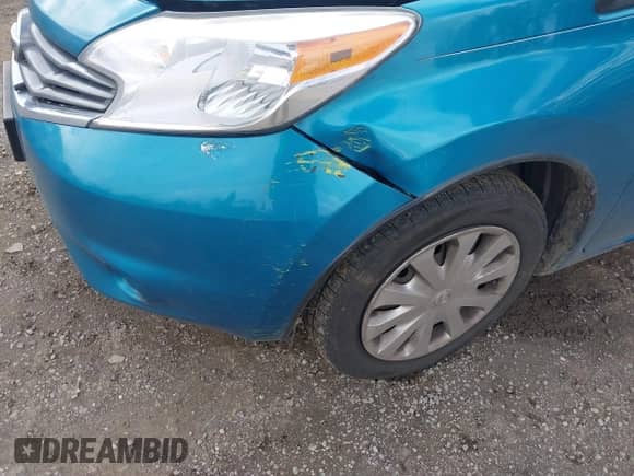 2015 Nissan Note S with VIN 3N1CE2CP9FL399198, listed as a IAAI auction lot 41745250 with 153,445 mi miles and . Bid and sale history available at DreamBid. Image 6.