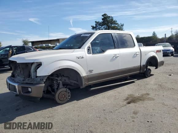 2016 Ford F-150 XLT z VIN 1FTEW1EG2GFC59077, wystawiony jako Copart lot #42605135 z przebiegiem Nie podano mil oraz Szkoda całkowita • Salvage title. Historia ofert i sprzedaży dostępna na DreamBid. Obrazek 1.