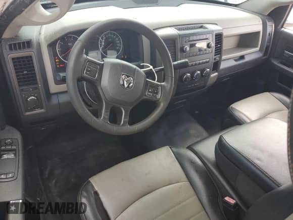 2012 Ram 1500 Tradesman with VIN 3C6JD6AT0CG124510, listed as a Copart auction lot 82440575 with 146,407 mi miles and Salvage title. Bid and sale history available at DreamBid. Image 8.