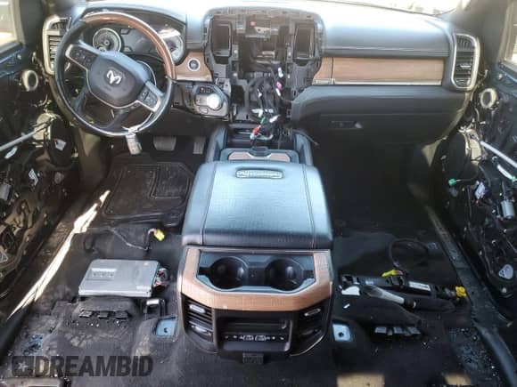 2020 Ram 1500 Longhorn with VIN 1C6SRFKT0LN164260, listed as a Copart auction lot 50313555 with Not provided miles and Salvage title. Bid and sale history available at DreamBid. Image 8.