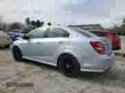 2017 Chevrolet Sonic LT with VIN 1G1JD5SBXH4171498, listed as a Copart auction lot 45558755 with 88,423 mi miles and Non repairable. Bid and sale history available at DreamBid. Image 2.