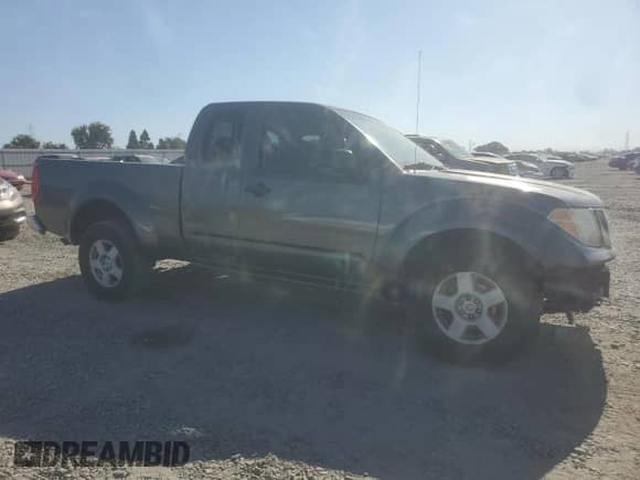 2005 Nissan Frontier SE with VIN 1N6AD06U85C465325, listed as a Copart auction lot 63933605 with 266,550 mi miles and Salvage title. Bid and sale history available at DreamBid. Image 4.