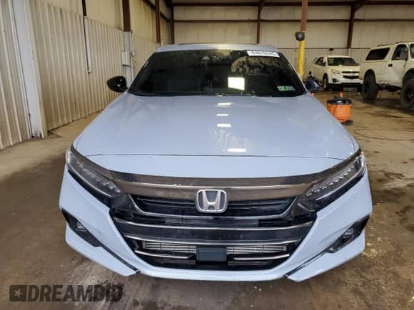 2022 Honda Accord Sport z VIN 1HGCV2F38NA020978, wystawiony jako Copart lot #83870045 z przebiegiem Nie podano mil oraz Szkoda całkowita • Salvage title. Historia ofert i sprzedaży dostępna na DreamBid. Obrazek 5.