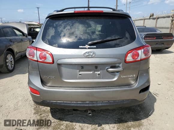 2011 Hyundai Santa Fe SE with VIN 5XYZHDAG7BG063774, listed as a Copart auction lot 80215545 with 215,336 mi miles and Clean title. Bid and sale history available at DreamBid. Image 6.