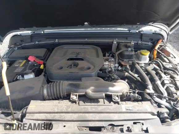 2023 Jeep Wrangler Sahara with VIN 1C4JJXP6XPW516832, listed as a IAAI auction lot 43140022 with 26,710 mi miles and . Bid and sale history available at DreamBid. Image 10.