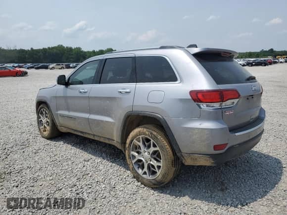 2021 Jeep Grand Cherokee Limited with VIN 1C4RJEBG4MC844459, listed as a Copart auction lot 58844255 with 52,580 mi miles and Salvage title. Bid and sale history available at DreamBid. Image 2.
