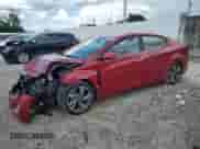 2014 Hyundai Elantra SE z VIN KMHDH4AE5EU058578, wystawiony jako Copart lot #84627015 z przebiegiem 76 738 mil mil oraz Szkoda całkowita • Salvage title. Historia ofert i sprzedaży dostępna na DreamBid. Obrazek 1.