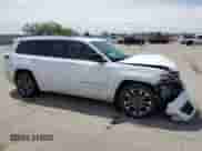 2023 Jeep Grand Cherokee Overland with VIN 1C4RJKDG1P8782599, listed as a Copart auction lot 50146055 with 28,496 mi miles and Salvage title. Bid and sale history available at DreamBid. Image 4.