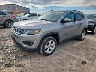 2021 Jeep Compass Latitude with VIN 3C4NJDBB6MT580274, listed as a Copart auction lot 63085195 with 80,474 mi miles and Clean title. Bid and sale history available at DreamBid. Image 1.