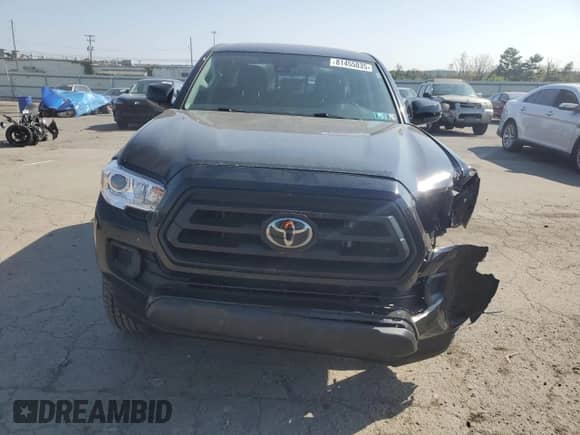2022 Toyota Tacoma SR z VIN 3TYCZ5AN6NT075532, wystawiony jako Copart lot #81455035 z przebiegiem 24 287 mil mil oraz Szkoda całkowita • Salvage title. Historia ofert i sprzedaży dostępna na DreamBid. Obrazek 5.