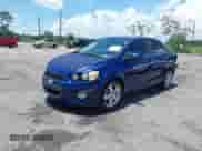 2013 Chevrolet Sonic LTZ with VIN 1G1JE5SH1D4151118, listed as a IAAI auction lot 42714786 with 104,676 mi miles and . Bid and sale history available at DreamBid. Image 2.