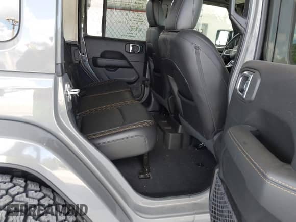 2023 Jeep Wrangler Sahara Altitude with VIN 1C4HJXEG0PW558839, listed as a IAAI auction lot 43001327 with 16,845 mi miles and . Bid and sale history available at DreamBid. Image 8.