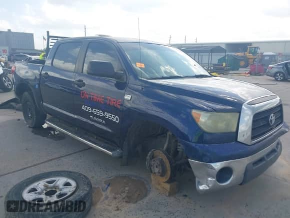 2007 Toyota Tundra SR5 z VIN 5TBET54107S454598, wystawiony jako IAAI lot #42558681 z przebiegiem 309 838 mil mil oraz . Historia ofert i sprzedaży dostępna na DreamBid. Obrazek 1.