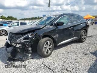 2020 Nissan Murano SV with VIN 5N1AZ2BJ9LN162885, listed as a Copart auction lot 63856235 with 80,598 mi miles and Salvage title. Bid and sale history available at DreamBid. Image 1.